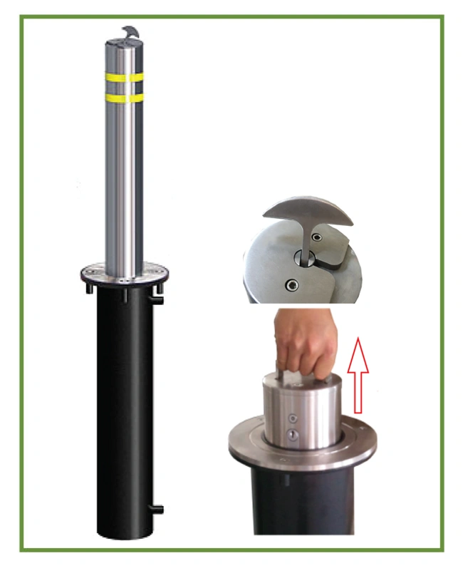 rectangle bollards