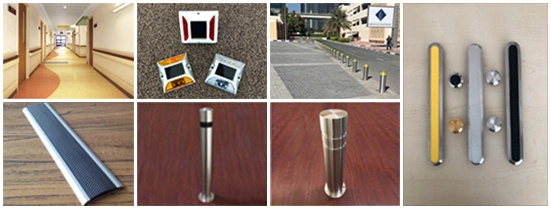 eleazar products bollards stairnoses tactile traffic road safety products