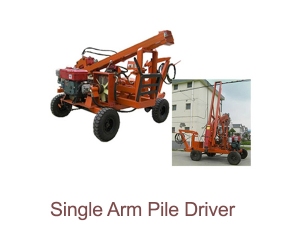 Single Arm Pile Driver